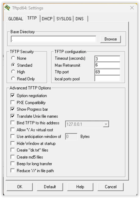 TFTP — captura de tela 5